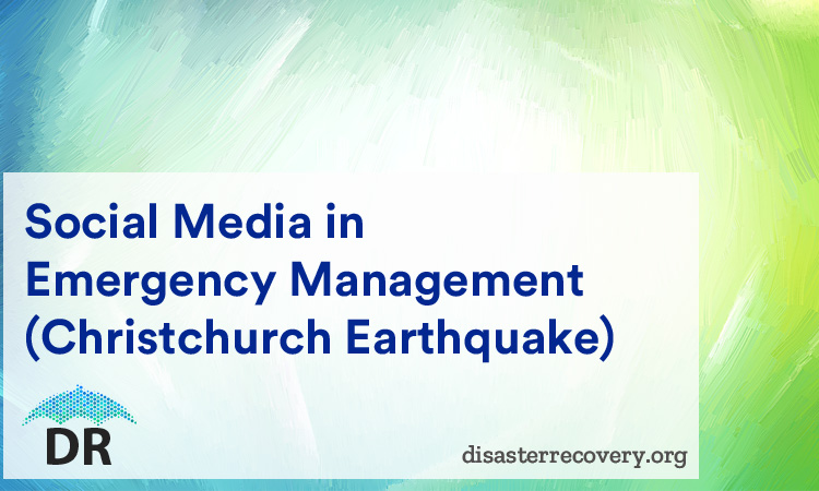 social media in emergency management (christchurch earthquake)