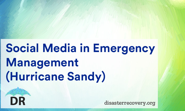 Social Media in Emergency Management Hurricane Sandy